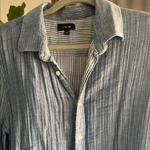 Joe's Jeans Casual Denim Blue Shirt